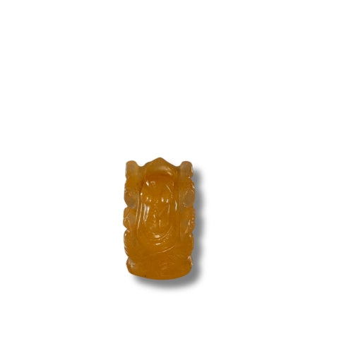 Yellow Aventurine Ganesha Idol