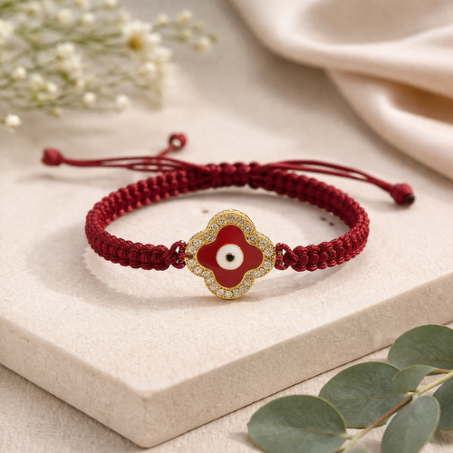 Red Evil Eye Bracelet for Protection