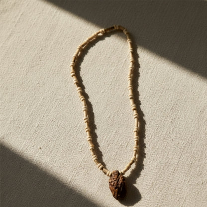 Divine Tulsi and Wood Mix Narayan Kanthi Mala For Mantra