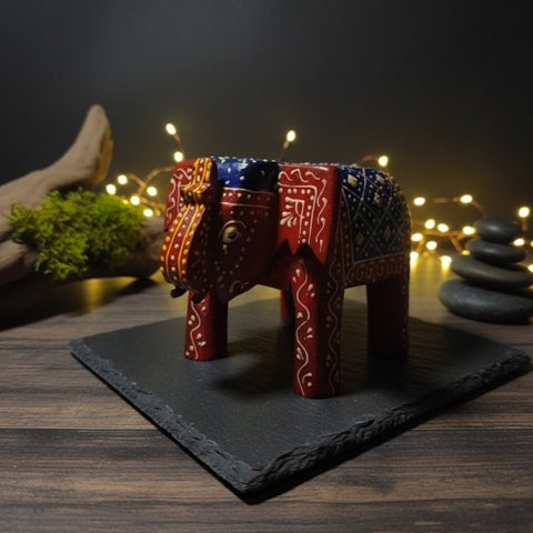 Rajasthani Hand-Painted Elephant