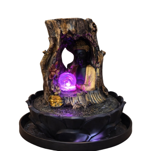 Premium Buddha LED Water Fountain for Home Décor