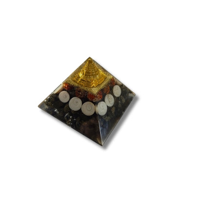 Cowrie Shell Energy Orgonite Pyramid