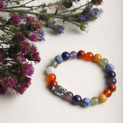 Shakti Flow Seven Chakra Bracelet – Harmony, Healing & Awakening