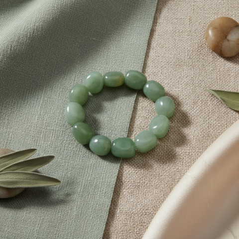 Green Jade Aventurine Prosperity Energy Bracelet