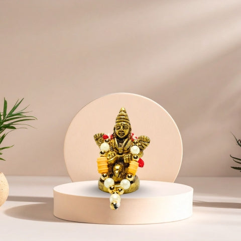 Shubh Vidya Dayini Saraswati Brass Idol