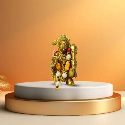 Divine Sankatmochan Hanuman Brass Idol – Symbol of Strength & Devotion