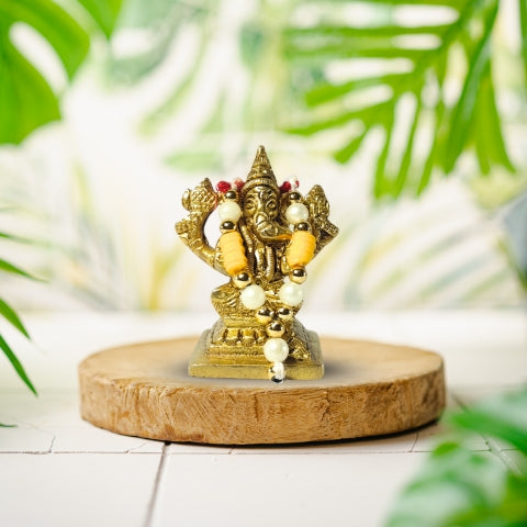Siddhivinayak Shree Ganesh Brass Idol