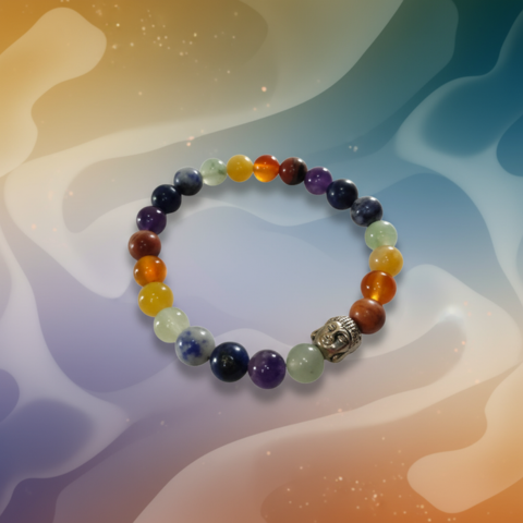 Buddha Balance 7 Chakra Energy Bracelet