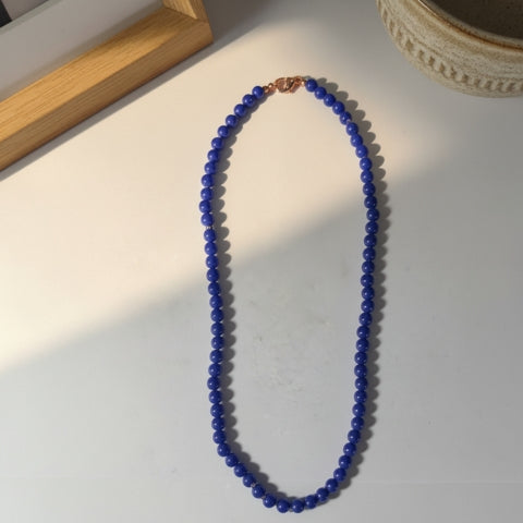 Celestial Blue Energy Necklace – Healing & Positivity