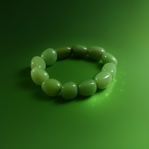 Green Manikya Energy Bracelet