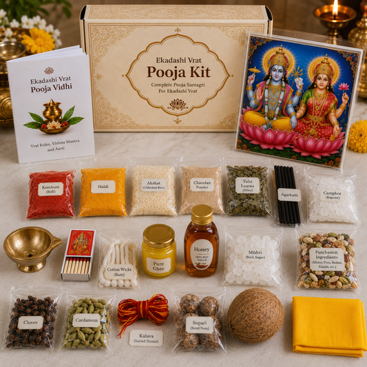 Complete Ekadashi Vrat Samagri Kit for Home Pooja