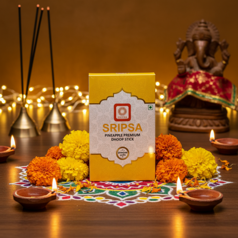 Pineapple Bliss Dhoop Sticks (1 Piece)