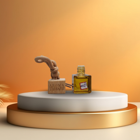 Divine Kasturi Car Perfume – Long-Lasting Musk Aroma