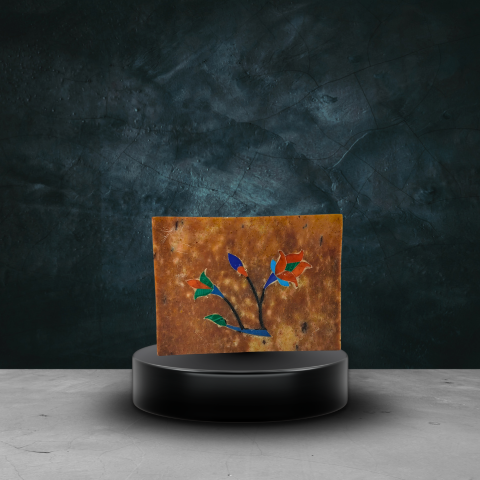 Premium Brown Marble Decorative Storage Box