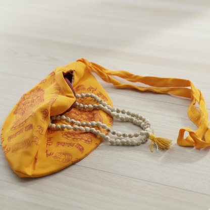 Divine Tulsi Kanthi Mala For Mantra with 108+1 Beads for Prayer & Meditation