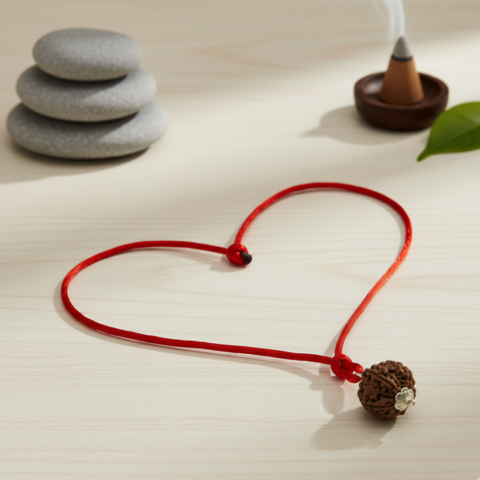 Divine Wisdom 4 Mukhi Rudraksha Mala