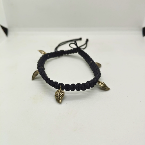 Leaf Charm Bracelet for Men & Women