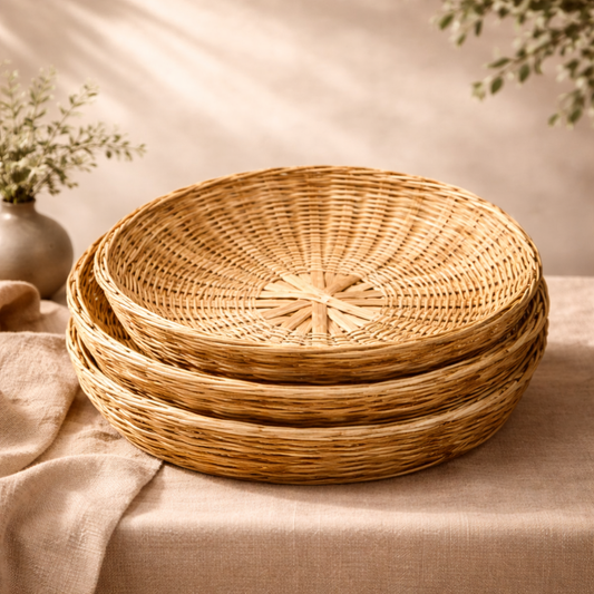 Handwoven Pooja Daliya Plate