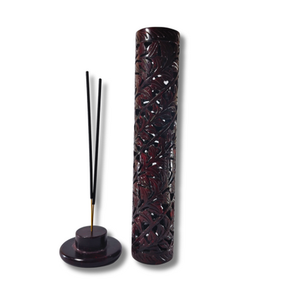 Tranquil Flame Agarbatti & Incense Stand – Premium Stone Finish