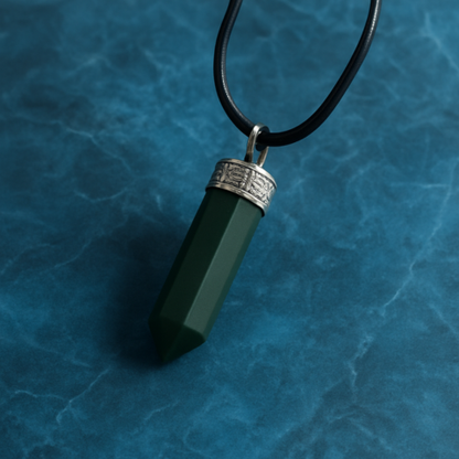 Green Jade Power Pendant