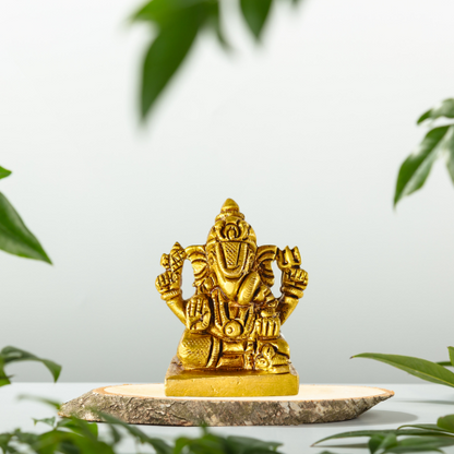 Holy Mangalmurti Ganesha Brass Idol – Source of Joy & Auspicious Beginnings
