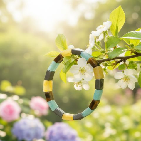 Money Magnet Pyramid Bracelet