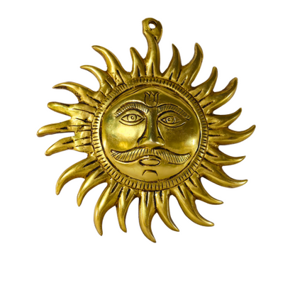 Divya Aditya Brass Idol – Eternal Sun God, Source of Energy & Light