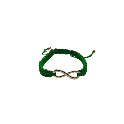 Green Infinity Bracelet