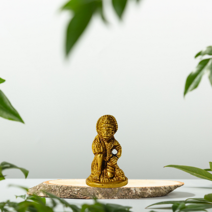 Divine Veer Bajrangbali Brass Idol – Embodiment of Courage & Protection