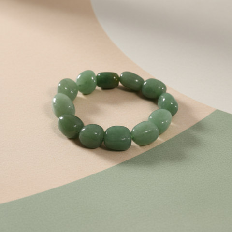 Green Jade Aventurine Prosperity Energy Bracelet