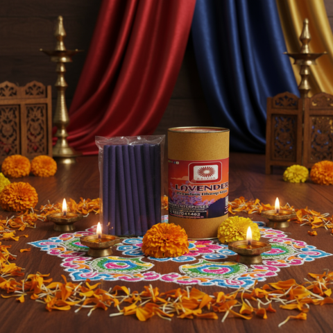 LAVENDER Premium Dhoop Sticks