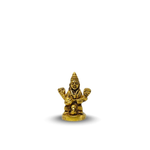 Shubh Vidya Dayini Saraswati Brass Idol