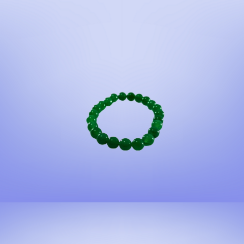 Jade Harmony Green Crystal Bracelet