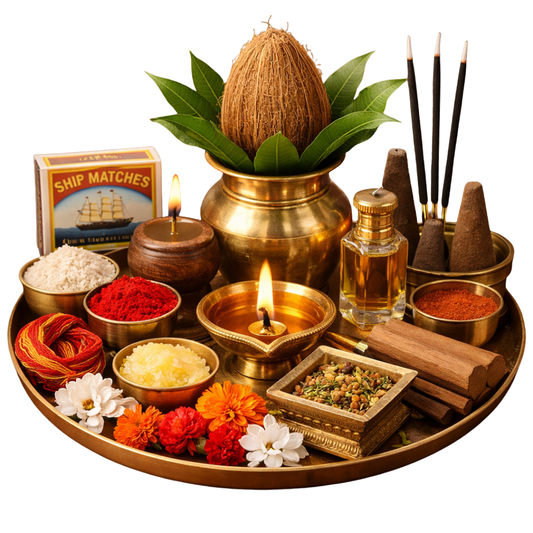 Traditional Hindu Puja Kit