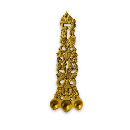 Sacred Shubh Brass Hasta Deepak – Eternal Glow & Blessings