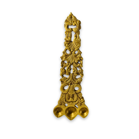 Sacred Shubh Brass Hasta Deepak – Eternal Glow & Blessings