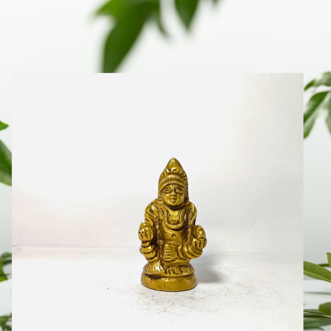 Shubh Dhanadhipati Kuber Brass Idol – Bestower of Fortune & Success