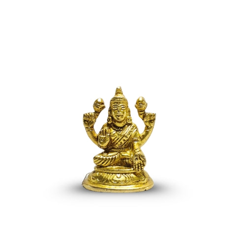 Shubh Lakshmi Brass Idol – Goddess of Wealth & Prosperity