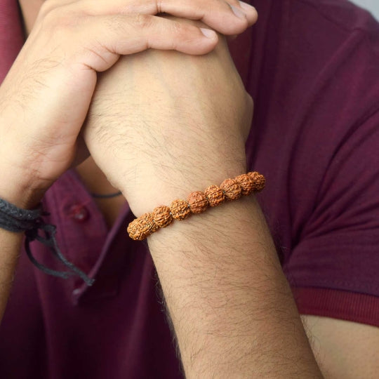 5 Mukhi Rudraksha Bracelet