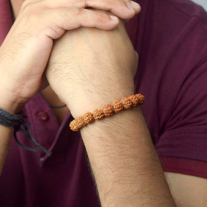 5 Mukhi Rudraksha Bracelet