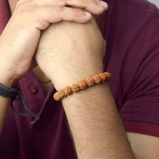 5 Mukhi Rudraksha Bracelet