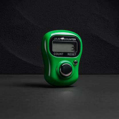 GreenZen Digital Jaap Counter – Smart Prayer Tally