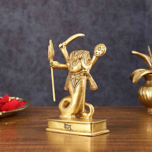 Big Brass Ketu Dev Murti (20 Inch) – Powerful Navgraha Ketu Idol for Home Temple & Vastu