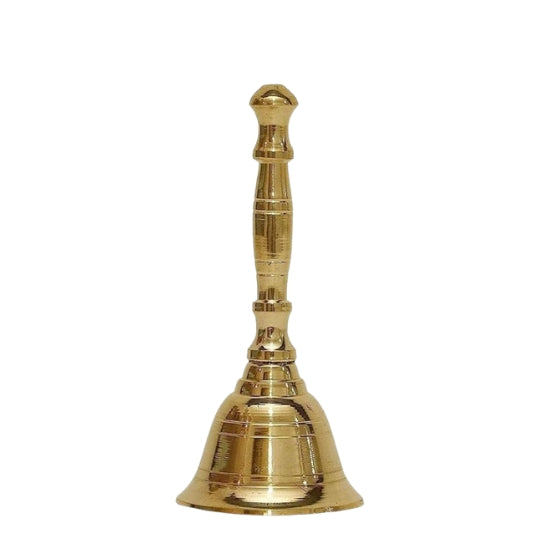 Handcrafted Brass Puja Ghanti for Mandir