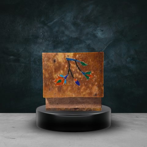 Premium Brown Marble Decorative Storage Box