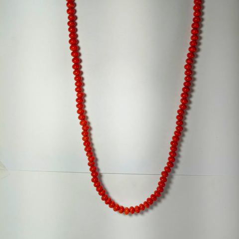 Stylish Red Beaded Necklace – Fashion Jewelry for Women