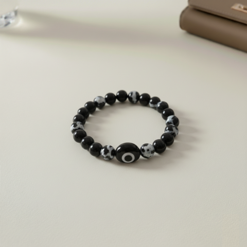 Evil Eye Guard – Ocean Blue & Midnight Black Bracelets