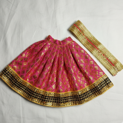 Bhakti Siddhivinayak Vastra – Traditional Red Golden Outfit