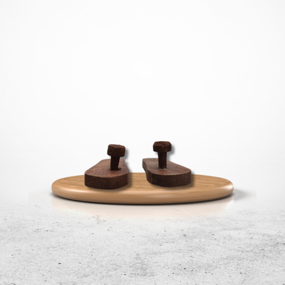 Pure Wooden Charan Paduka – Holy Temple Accessory
