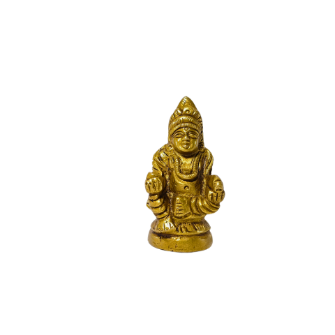 Shubh Dhanadhipati Kuber Brass Idol – Bestower of Fortune & Success